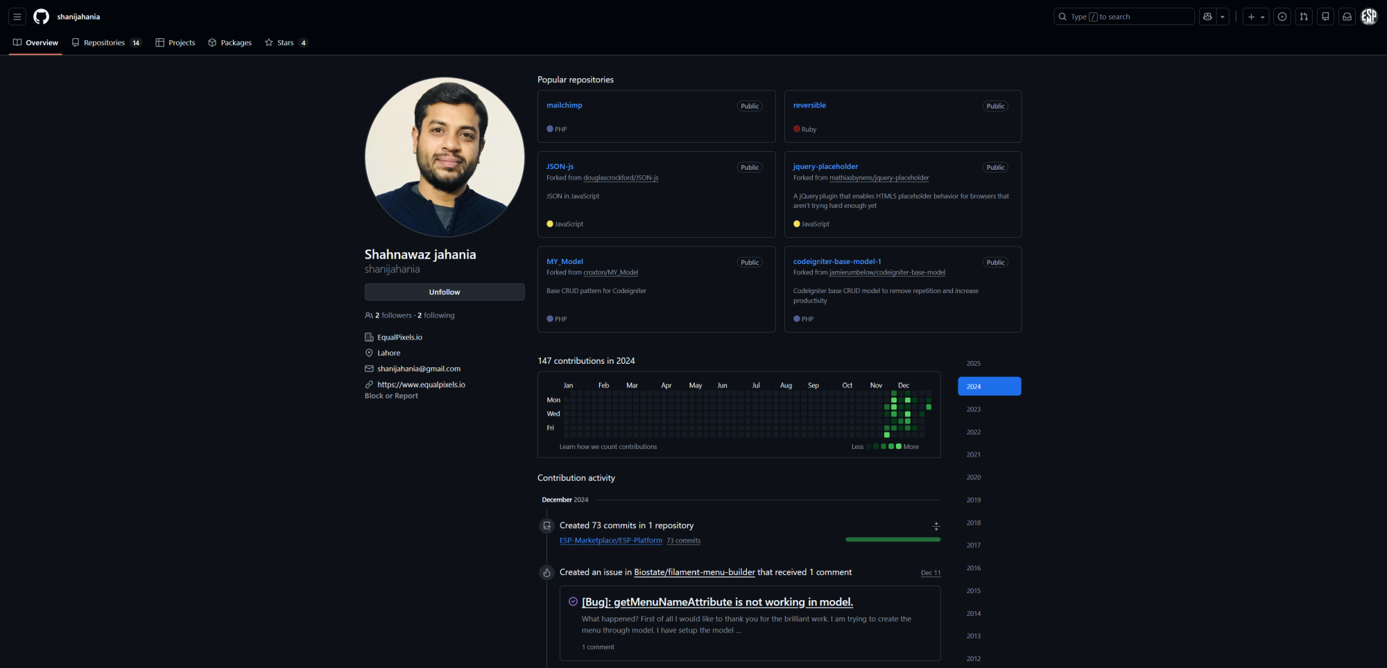 See the full Github timeline to review Houzez developer complete commits